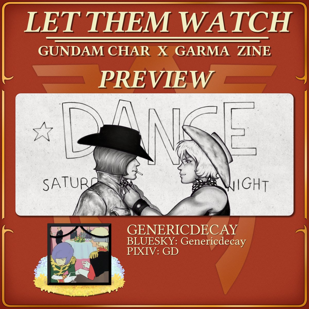 charmazine's tweet photo. ⚔️CONTRIBUTOR PREVIEW⚔️  

Today's preview is spicy art by @genericdecay! (Trust us, you'll want to see the lower half! 😋)  

3 days left to order!

SHOP: https://t.co/QysQtWEj8R 

#gundam #charma #char #garma #CharAznable #GarmaZabi #UCGundam #MSGundam #gundam0079 #zinepromo https://t.co/tsmx0KwIGg