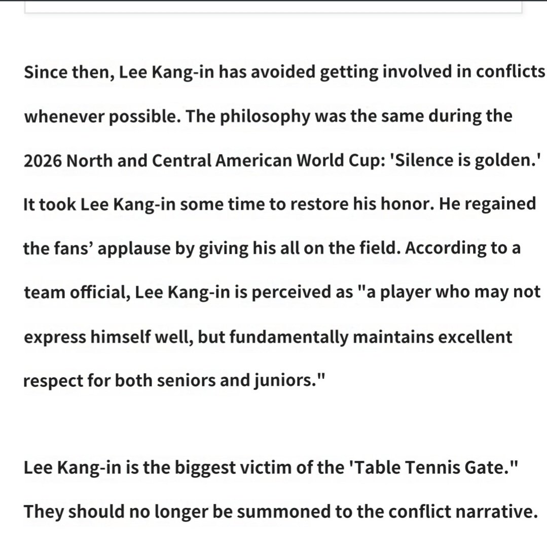 IOkcat's tweet photo. @thejessiv Kang-in was not the one who injured Sonny's finger, but Sonny kept silent. Sonny and the other players had conflicts during 26Worldcup again. There are people bringing Kang-in to this case. Kang-in was the biggest victim of ping-pong gate. They should not summon him any more. https://t.co/EIRFrUjAh1