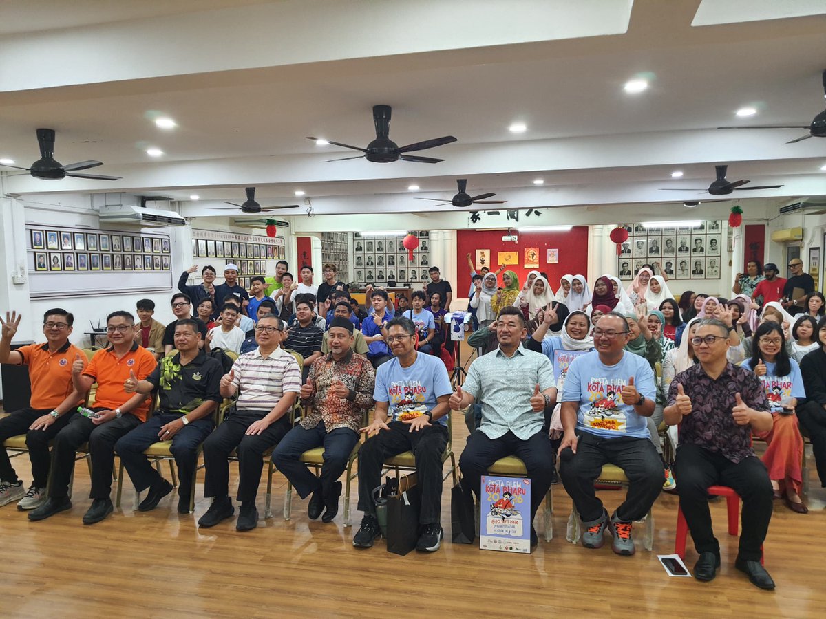 UTARnet's tweet photo. From 18 to 20 September 2026, lecturers from the Faculty of Creative Industries (FCI) participated in Pesta Filem Kota Bharu (PFKB) 2026 in Kelantan as part of their ongoing research activities.

Featured in Sin Chew Daily https://t.co/6bym91C3fC https://t.co/p9W0s1nPJq