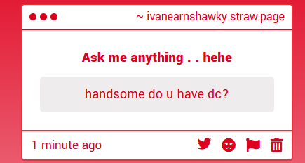 Earnshawky's tweet photo. omg please dm me was that a thirsty trap ?? https://t.co/2QVxwtYcVv