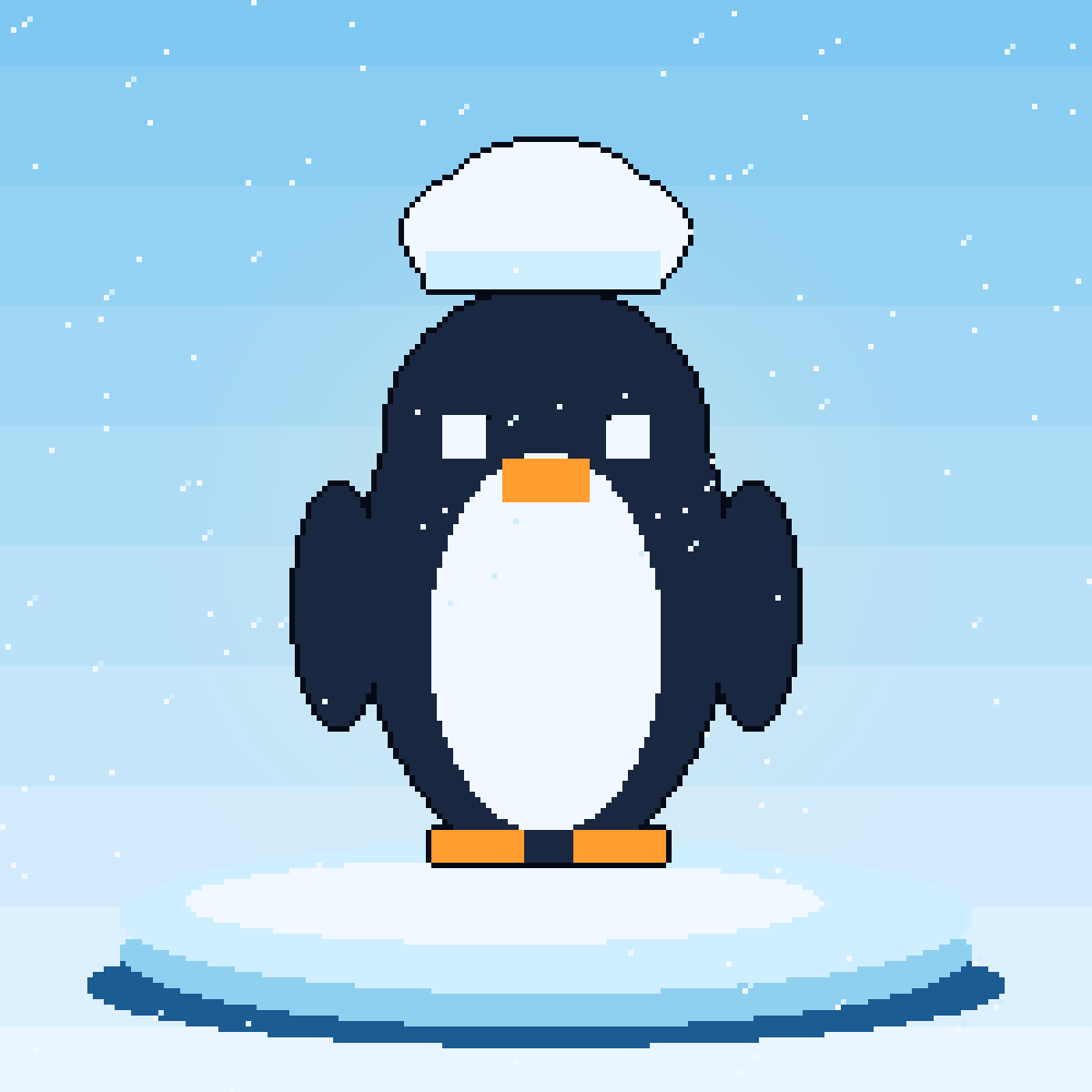 PablitoParora's tweet photo. Chef Waddles is cooking up something fishy 🍳🐟

#PixelArt #Penguins #IndieGame #Solana https://t.co/WoBh0MeMHJ