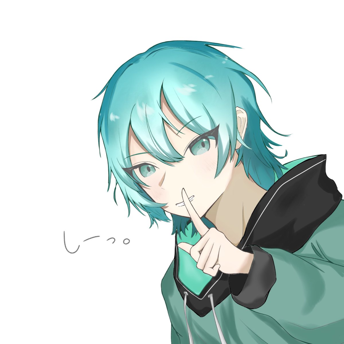 K4ku__sort114's tweet photo. お静かに　＃たくわーと　＃イラスト https://t.co/ZyQXCAkcBx