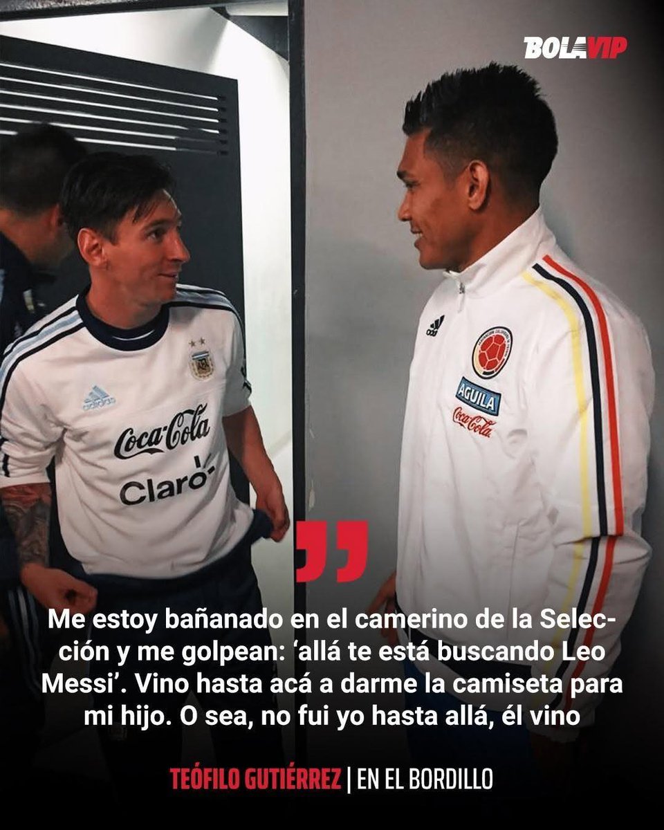 BolavipCo's tweet photo. El día que Messi conoció a Teo 🤝 https://t.co/SfIxVTGrpK