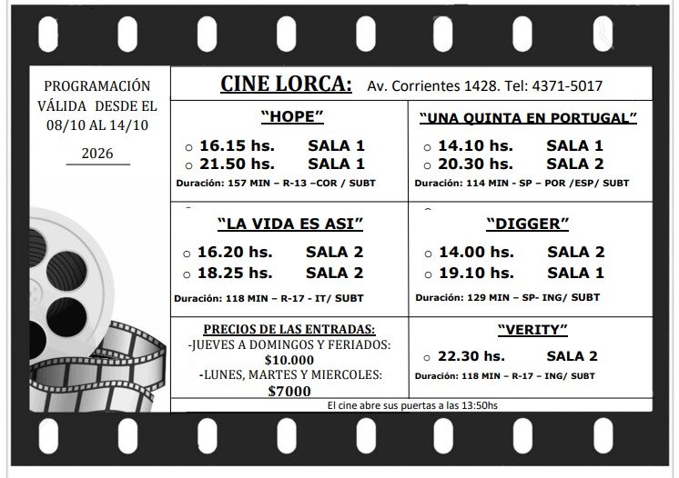 CineLorca's tweet photo. https://t.co/JnX94rUywc