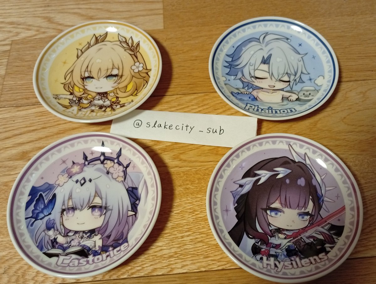 slakecity_sub's tweet photo. 【交換】崩壊:スターレイル スタレ 一番くじ

譲)
D賞：アナイクス、モーディス、ヒアンシー、サフェル
F賞：アグライア、キャストリス、ファイノン、セイレンス
G賞：モーディス、キャストリス、ヒアンシー、ファイノン、サフェル、長夜月

求1)
D賞：ファイノン
→ https://t.co/HpsW6oSvRo