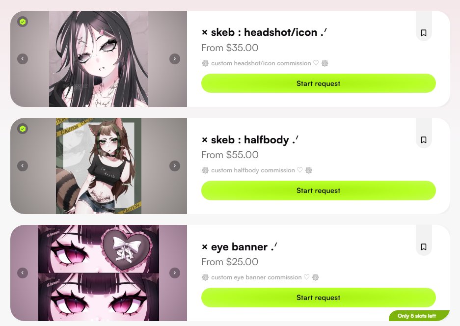 karmorii's tweet photo. here is all i offer! i opened eye banners today and sketches are on waitlist just so i can do them one at a time <3 but theyre ALSO open !!

🖤 https://t.co/JWR9d3sCyP https://t.co/pMvDXyzzqn