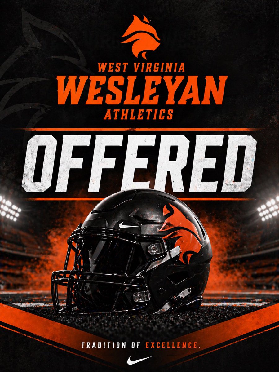 Parker_Edwards8's tweet photo. After a great conversation with @CoachJDBrown and @CoachJackson___ I am blessed to receive my 11th and first Division 2 offer from West Virginia Wesleyan! #AGTG #GoBobcats 

@CoachDukeman78 @carljfred @CoachMottIV @CoachKellar_ @PrepRedzoneVA @combsbigmike https://t.co/XioEzaQXPd