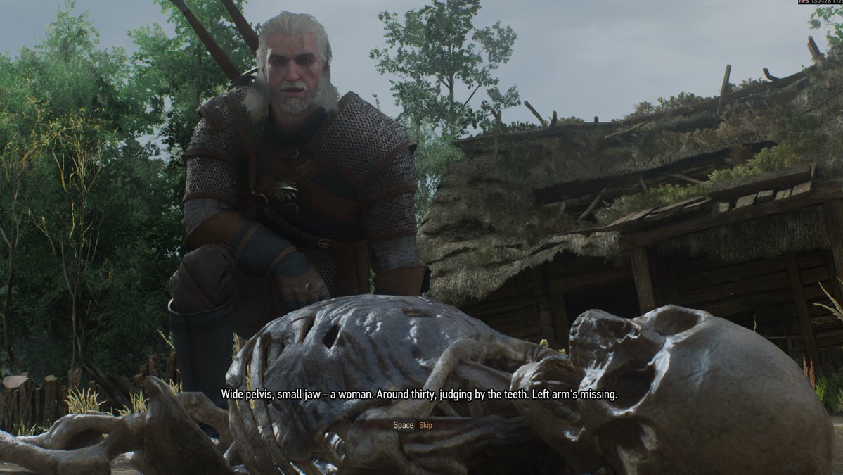 HowlingGabeN's tweet photo. "Wide pelvis, small jaw - a woman."
Geralt really knows his monsters man. https://t.co/Pmey77UN6u