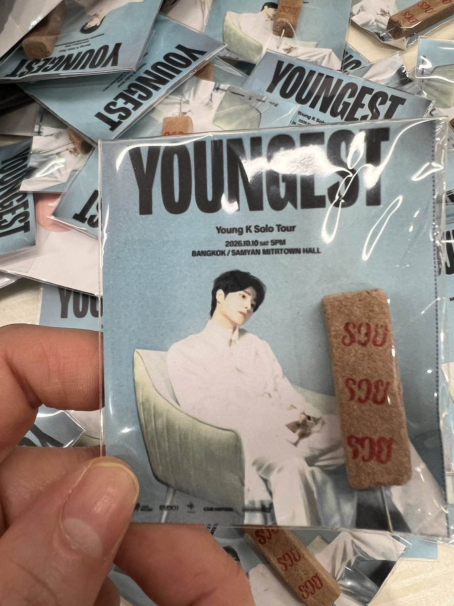 j_worra's tweet photo. มารวยไปด้วยกันงับ 🍀 #YOUNGESTinBKK
#YoungK_Solo_Tour_YOUNGEST https://t.co/9FtOxB14GA