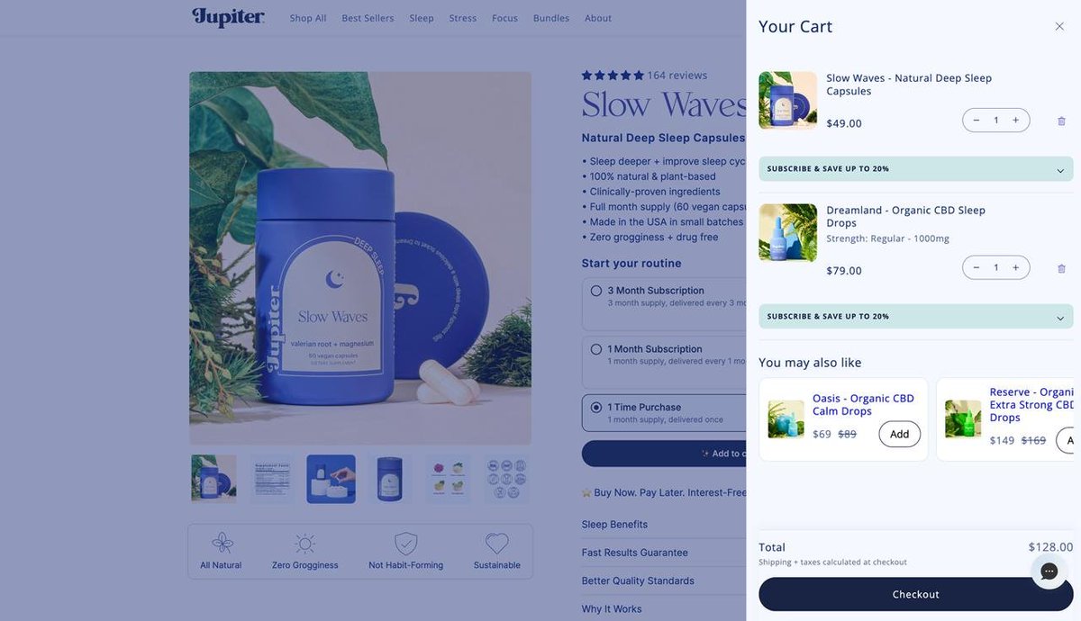 hodlpreacher's tweet photo. Behind the build 🛠️✨

I have been redesigning a wellness brand's Shopify store:

Homepage: cleaner product cards and a smoother way to shop

Product page: custom subscription cards

Cart: a slide-out drawer 
https://t.co/C8BLCY9ieL

Building something for your brand? DM me. https://t.co/dhhLjpP1oX