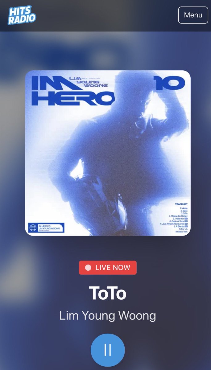 starrylove616's tweet photo. Hi admin thanks so much for playing Lim Young Woong’s ToTo 🥰 enjoy the rest of your day 😊💕

@HitsRadioCanada
#GlobalPopFrenzy 
#임영웅 #LimYoungWoong https://t.co/v3gvuVu6ej