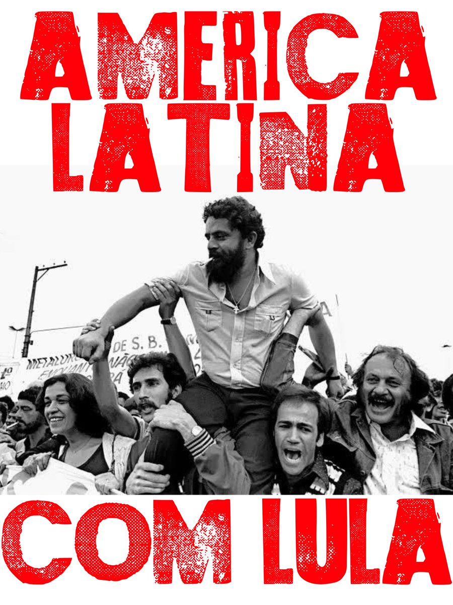 sanacervy's tweet photo. A AMÉRICA LATINA NÃO CABE NO QUINTAL DE NINGUÉM.

O Brasil é a maior democracia e econômia da América Latina, o resultado das eleições brasileiras tem o poder de decidir o futuro da política da América Latina. 

O Avanço da extrema direita na América Latina é influência direta da pressão e ingerências de Trump e sabemos que o governo do Flávio Bolsonaro vai ser mais um.

Convidamos os fã clubes brasileiros e estrangeiros de artistas latinoamericanos e companheiros latinos que querem um futuro melhor para a América Latina a se juntarem a nós nessa luta e resistência pela democracia latinoamericana

#Lula2026 
#FandomsComLula #AmericaLatinaComLula