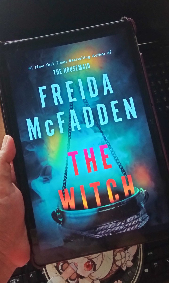 larasantiwg's tweet photo. CR: The Witch by Freida McFadden 
Also, this is my first time ever reading a Freida McFadden book 🍷 https://t.co/EQEJExeEZ6
