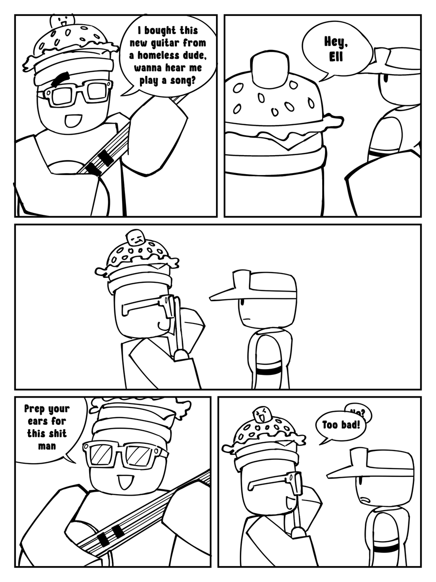 VonZhokjolatte's tweet photo. Day 7, no punchline or set up, I might if I want to, will continue the two other pages for this, can't wait for day 11. https://t.co/ynMaHmSJYr
