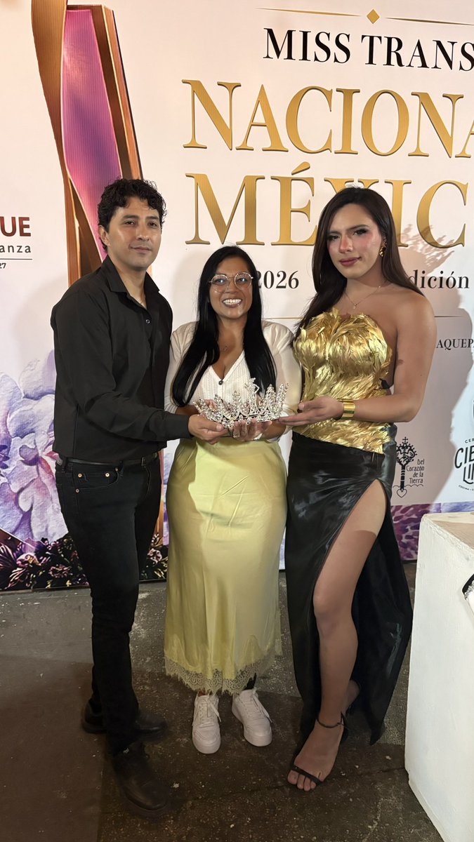 Cocoortiz2001's tweet photo. Anoche acompañamos, junto a la Subdirección de Diversidad Sexual, la bienvenida a las participantes de Miss Trans Nacional México 2026. ✨

Gracias a nuestra Presidenta Laura Imelda Pérez Segura por el respaldo a este importante evento en La Ciudad de la Esperanza. 💜 https://t.co/2gaDqDSttQ
