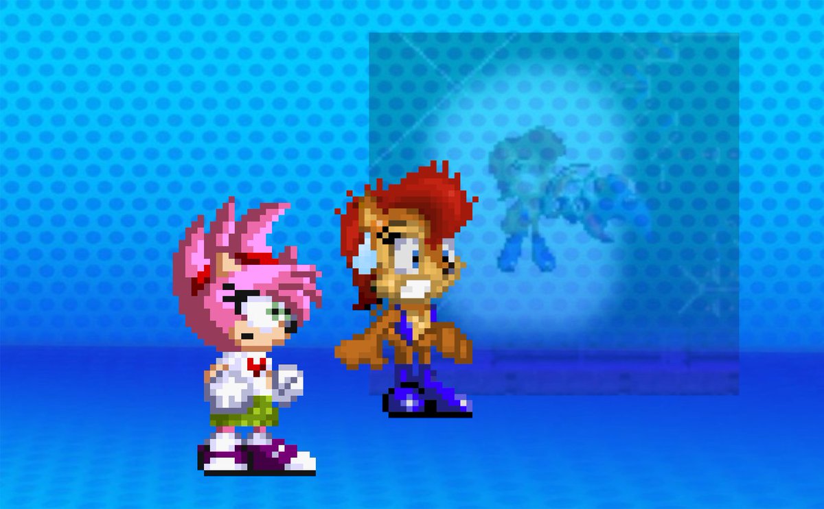 MelodyDaughterD's tweet photo. 🤎: White Eyes...? 

(Sally then remembers that she was possessed by Stitch-Light) 

🤎: OH CRAP!-

🩷: Something wrong, Sally? https://t.co/Uv9blLBenU