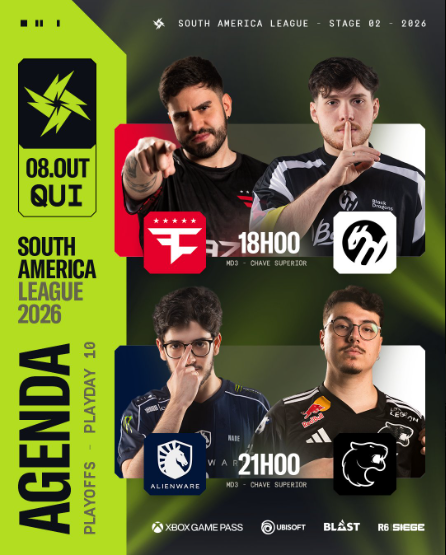 luka5_pr's tweet photo. AMANHÃ ÀS 21H - IMPERDÍVEL
TEAM LIQUID ( JV92 ) X FURIA ( Dias ) - R6
VAI PEGAR FOGOOOOOOO
#BR6 #BlastR6 #VamosLiquid #DIADEFURIA https://t.co/Y7KbpCcRKC
