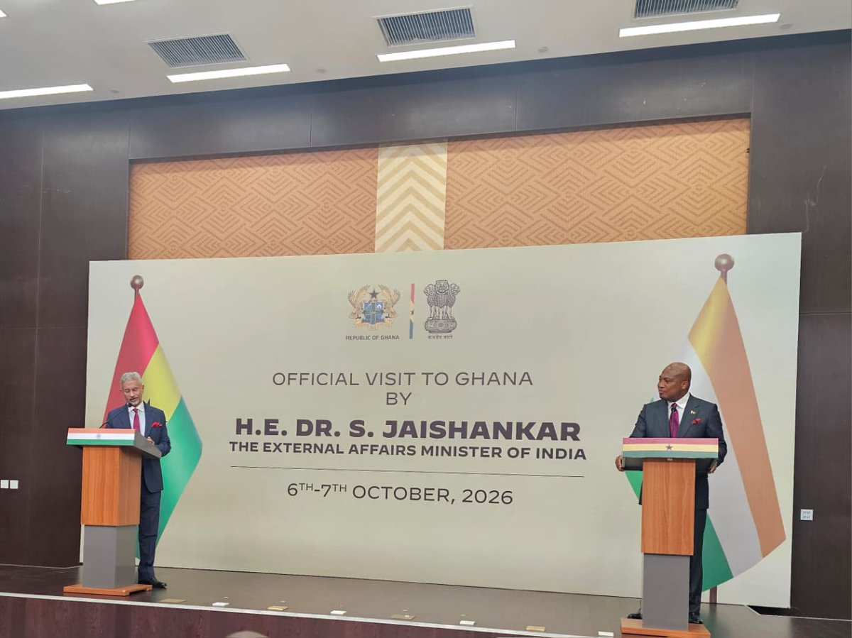 icarindia's tweet photo. ICAR &amp; Ghana’s CSIR-CRI sign a 5-year MoU to advance agricultural research, tomato &amp; tuber crop development, post-harvest technologies, capacity building and agri-tech commercialisation. 
🔗 Read the PIB story:
https://t.co/GG7qUvfW9o
#ICAR @ChouhanShivraj @DrSJaishankar https://t.co/lmKR5qIIbI