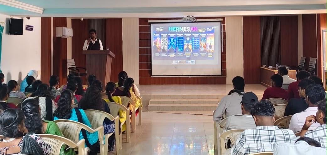 AVSECautonomous's tweet photo. Workshop on Hermesian – A Grand Success! 🌟

The Department of Information Technology, AVS Engineering College, sincerely thanks everyone who contributed to the success of the Workshop on Hermesian held on 07.10.2026 https://t.co/XyeJn2CQDC