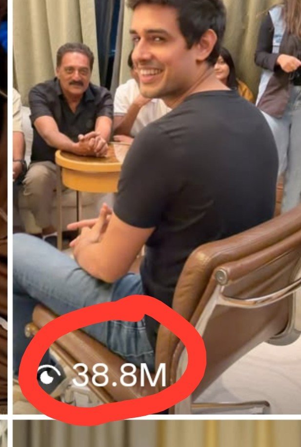 sangamkumar22's tweet photo. Even if you combine all RW influencers, they can’t match this kind of social media reach.

38M views and 4M likes in just 10 hours. 🤯

Dhruv Rathee — pure madness. 🔥 https://t.co/MtrHtkurzY