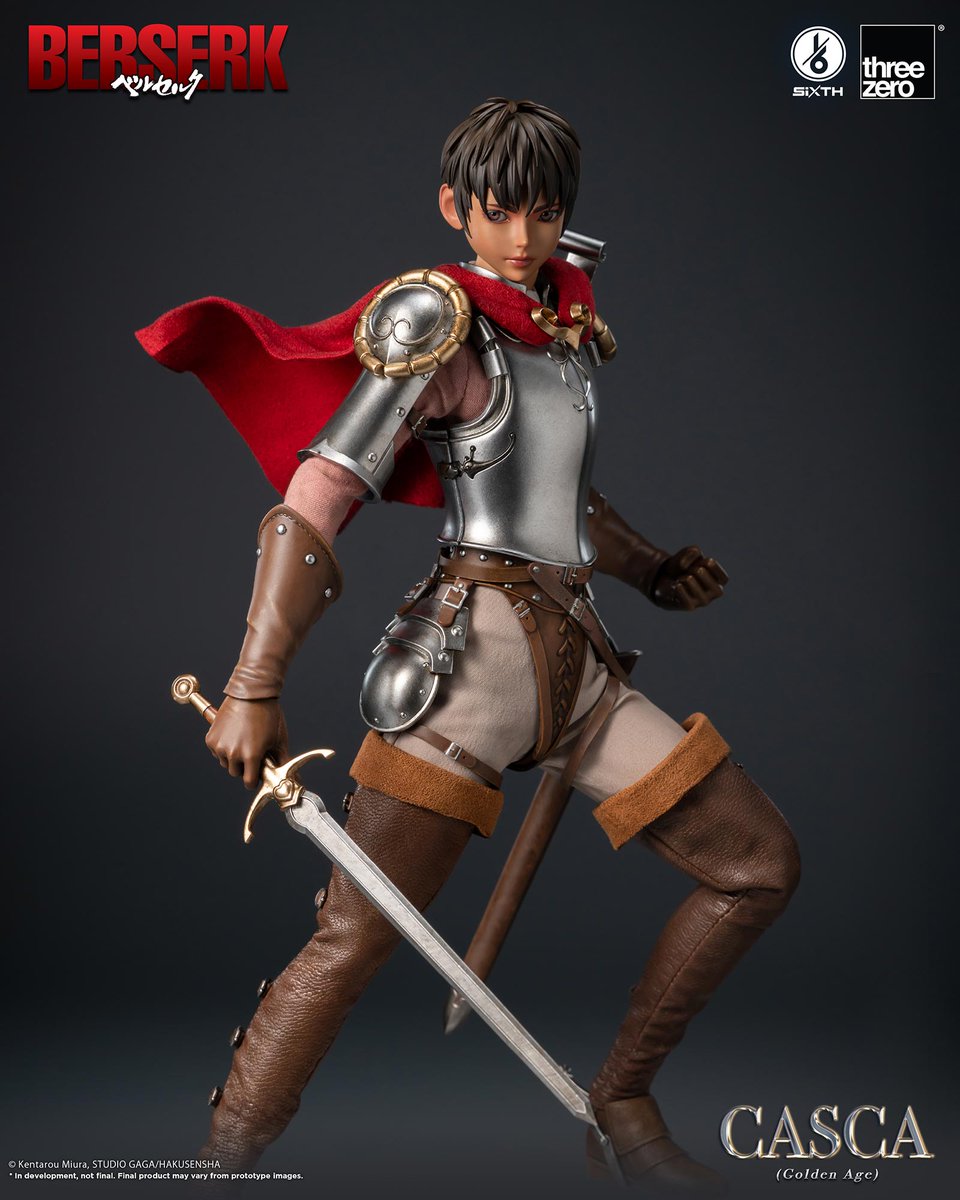 threezeroJP's tweet photo. ＼ 予約受付中！／

SiXTH 1/6スケール
キャスカ（黄金時代）
＿＿＿＿＿＿＿＿＿＿

🔻商品詳細はこちら
https://t.co/TaaEDyvqeV

⚔️全高約27.5cm・約44ヶ所の可動！
⚔️可動式の眼球を搭載！
⚔️シャツとズボンには様々な布素材を使用！

#BERSERK #ベルセルク
#threezero #3zjp https://t.co/oOhjMI1WgC