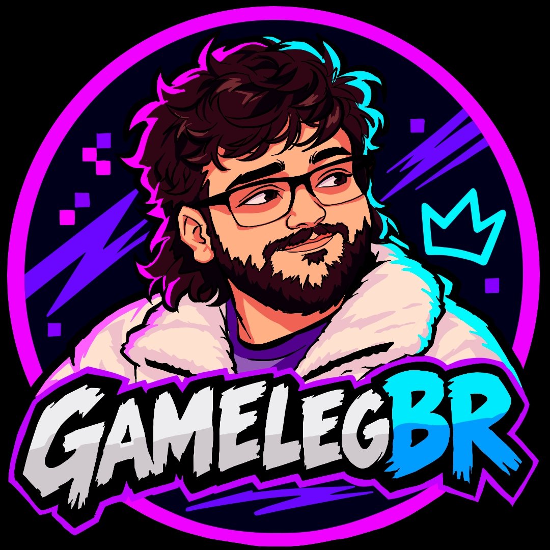 GameLegBR's tweet photo. Tomei vergonha na cara e finalmente desenhei uma logo pro meu canal em vez de continuar usando uma feita por IA. Depois faço um banner também, porque agora bateu a preguiça KKKKKKK https://t.co/pAozk5FkQG