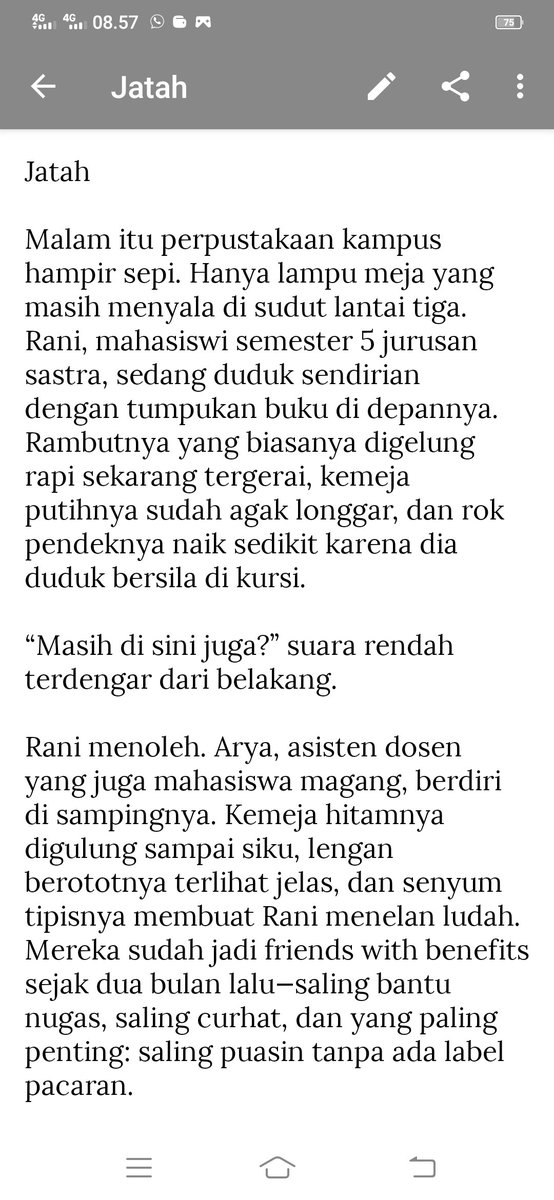 Ruangkson9's tweet photo. Jatah Diam-Diam di Perpustakaan

#AU🔞🔞 uz x oc
Cerita fiksi nsfw https://t.co/RiVtXXv18y