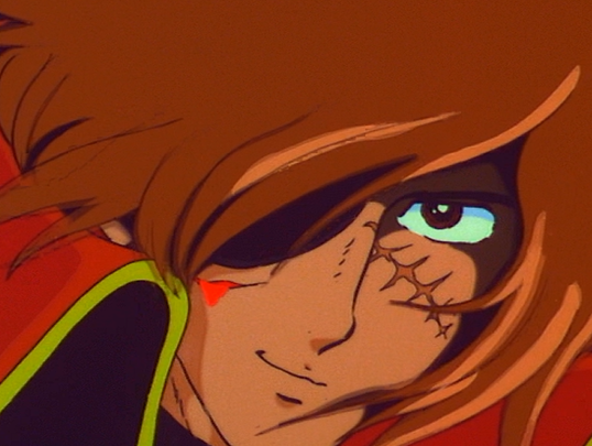 hosinohosimaru's tweet photo. 79年の劇場版999にハーロックが登場した時はすでにテレビ放送（77年）されたあとだったので、松本作品好きの子どもならみんな知ってる有名人だったけど74年の時点でヤマトに登場したら「知る人ぞ知るキャラ」みたいな感じだったのかしら。 https://t.co/q5hykEDBcp