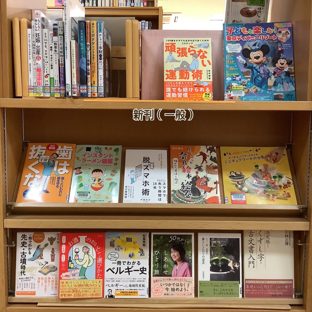 miyamalibrary's tweet photo. 【10月の特設・新刊紹介🌳高田館】

今月の特設テーマはこちら💁
一般特設▶︎「旅とアート」
児童特設▶︎「ぺこぺこおなか なにたべる？」

各特設には秋にぴったりの本がたくさん並んでいますよ🍂

写真には写っていないものもありますので、ぜひ高田館の棚をのぞいてみてくださいね👀✨ https://t.co/gRLUW3vX8q