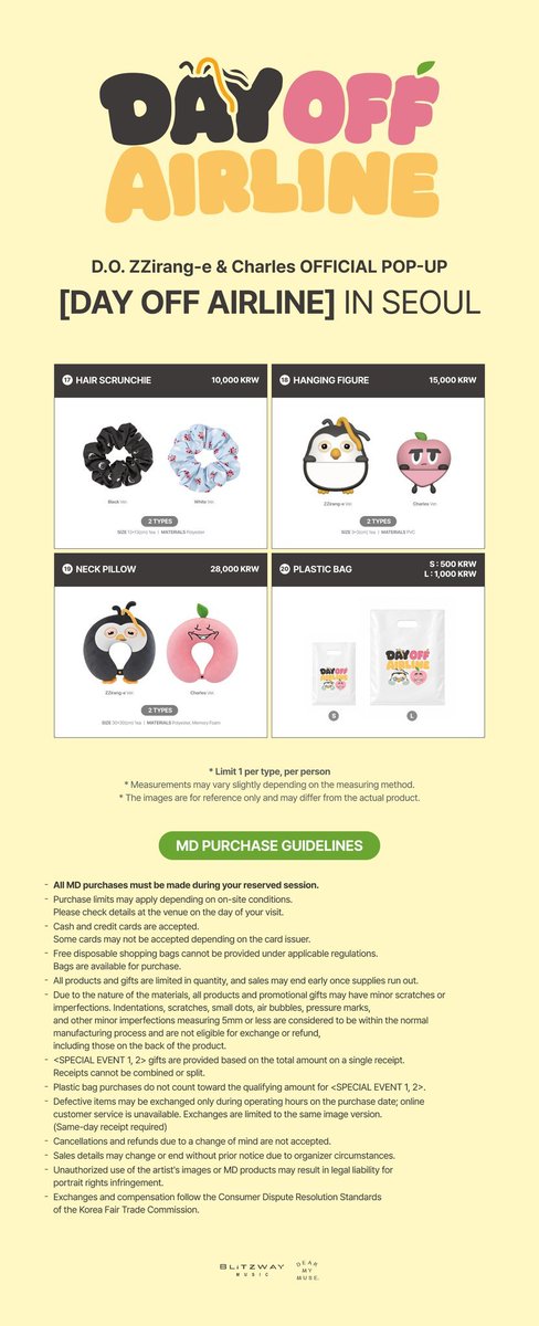 gobyjajan's tweet photo. #ongoingpojajan

[INA GO🇲🇨] OPEN FAST PO D.O. ZZirang-e & Charles OFFICIAL POP-UP
[DAY OFF AIRLINE] IN SEOUL Offline Purchase

CLOSE 08/10 15.00 WIB

• iPad Case
590K DP 500K
• Plush Cushion
740K DP 575K
• Passport Case
400K DP 350K
• Blanket
615K DP 475K
• Hand Towel
290K DP 200K
• Macaron Ready Bag
700K DP 550K
• Pouch
350K DP 300K
• Face Wash Headband
300K DP 250K
• Sleep Socks
225K DP 175K
• Slippers
525K DP 450K
• Acrylic Keyring / Earplugs Keyring
270K DP 225K
• Plush Keyring
300K DP 225K
• Luggage Belt
315K DP 250K
• Toy Camera
590K DP 475K
• Photocard Holder
300K DP 225K
• Hair Scrunchie
225K DP 175K
• Hanging Figure
300K DP 225K
• Neck Pillow
580K DP 425K

🖇https://t.co/3SEdMEnn3V

✅️harga est bersih ina

📍jateng