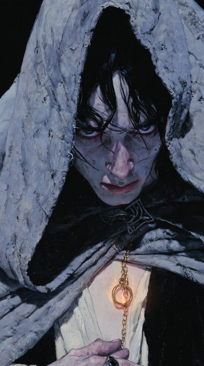 ToshiArte's tweet photo. The Lord of the Rings, 25th Anniversary.
Part V.
The Fellowship, grim and darker. https://t.co/xtSMrvpkGK