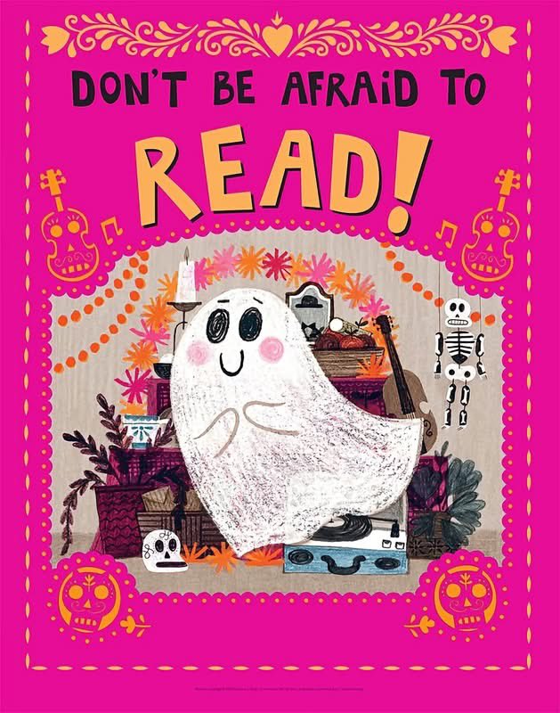 omorales81's tweet photo. Read books — it’s the spooky thing to do! Art from our friends at the @ALALibrary #LiteracyMatters #ReadBooks #SupportLibraries #Librarians #SpookySeason https://t.co/GRb3C5xlgl