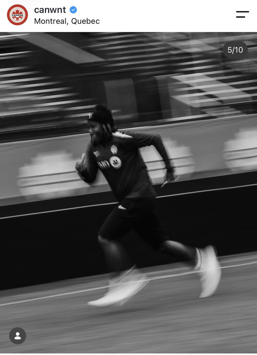 SKorethoski's tweet photo. Positive news on the Kadeisha Buchanan front. She’s in Montreal training, wonder how healthy she is though and if she’s gonna be on minutes restriction? #canWNT #canXNT https://t.co/CrLsekRxWP