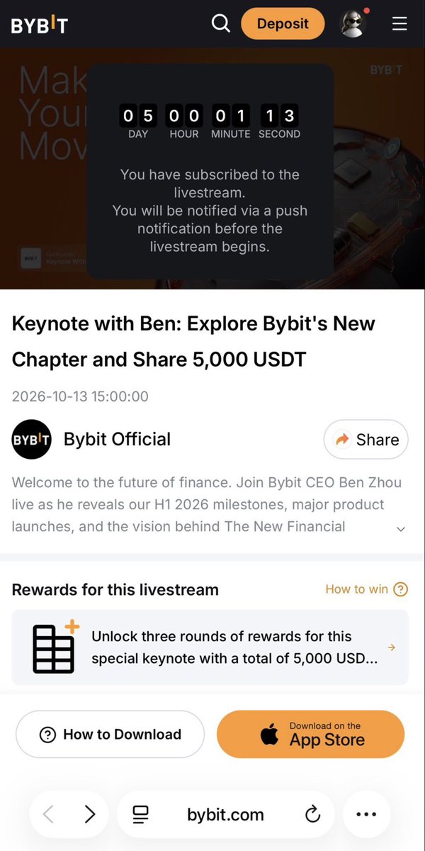 JustKingz7's tweet photo. @Bybit_Official @benbybit done ✅ https://t.co/PcY18stCb5