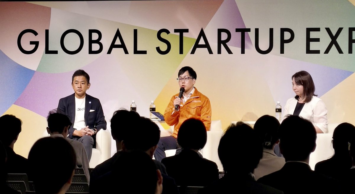 _KoheiYamamoto's tweet photo. Global Startup EXPO 2026に登壇。テーマは「世界を変えるチームはどう作るのか」。KFのこれまでの歩みや、支えてくださったたくさんの方々に思いを馳せながらお話ししました。新たな出会いにも感謝です。
#GSE2026 https://t.co/OJbPs1VpQX