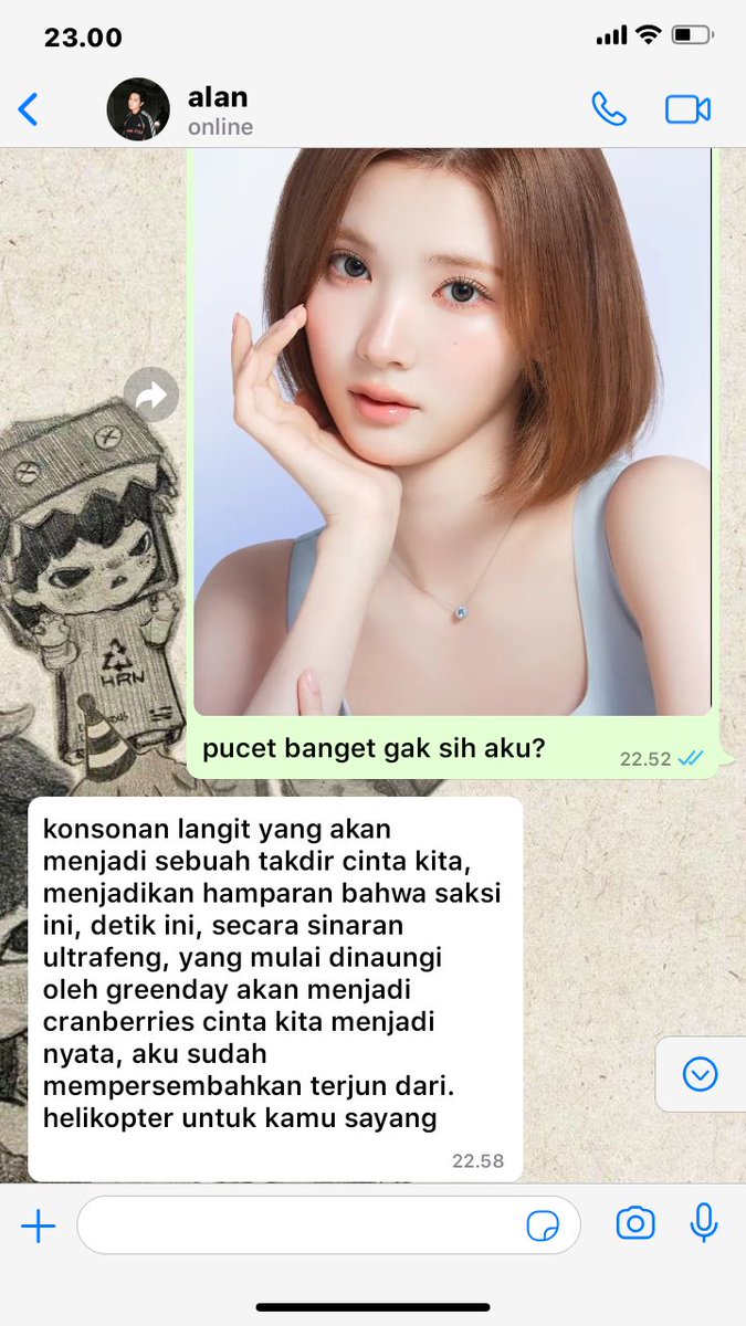 2ndautumn_'s tweet photo. #yuljebi Onetweet AU (pengen aja repost disini soalnya menurut etmin ini lucu) 😭🙏 https://t.co/83myypduhx