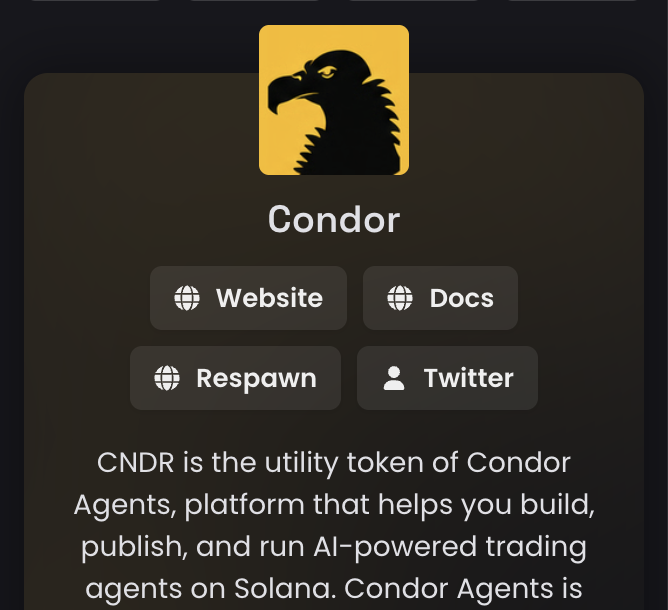 condor_so's tweet photo. Thank you @dexscreener for the help in getting this resolved! https://t.co/hB0fHhLQRG