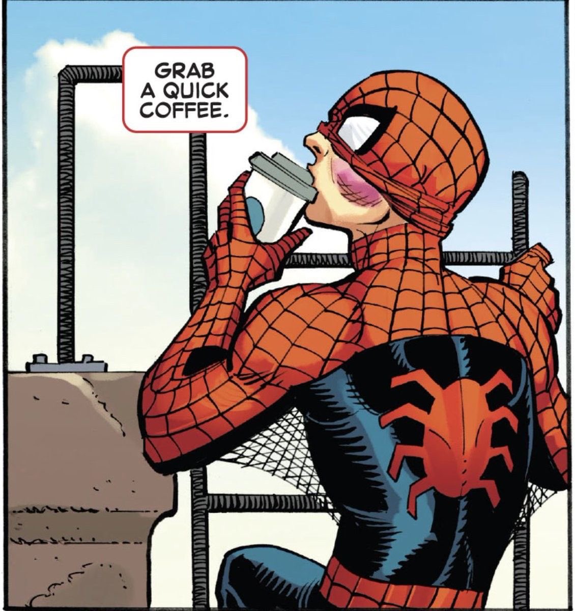 wlwsoxee's tweet photo. he sure loves his coffee https://t.co/m03vt8jC2g