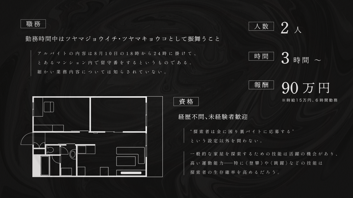 oriy_trpg's tweet photo. シナリオ：CoC6版「留守番番」
日時：本日21時～
所要時間：3時間～
人数：2人固定
形式：ディスコードとココフォリアによるボイセ
範囲：FF内外問わず

突発卓募集です！ 参加希望の方はリプお願いします！
20:30までに集まらなければ流します。

#クトゥルフ募集
#CoC募集
#PL募集 https://t.co/hSGoC6A0TQ