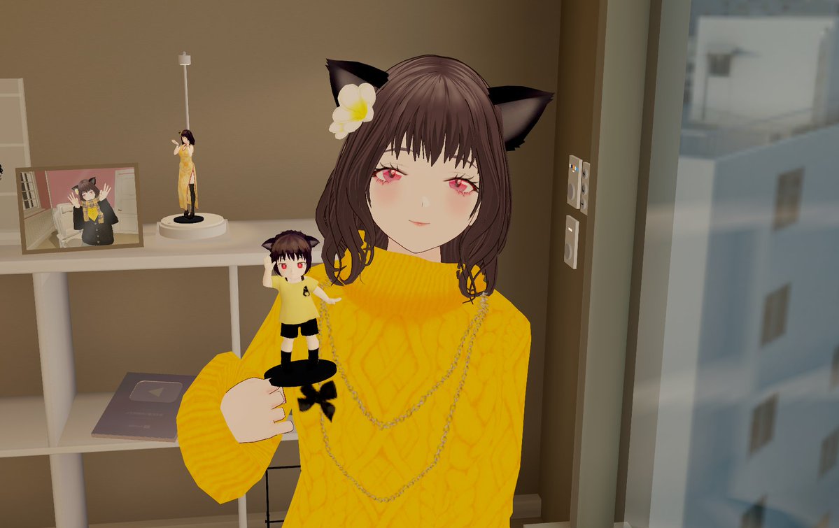 ofuronofujimura's tweet photo. 窓の外の時間帯を変えられるようにしたり、色々とまた要素を増やしてみたけどキリがないのでそろそろ完成にしたい☺️
#VRchat https://t.co/Tscpqtk3iW