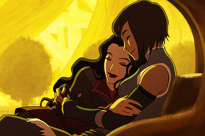 julianmiflaco's tweet photo. the power of this statement... tears in my eyes
i loved seeing korrasami develop, little by little and as much as they were allowed to show, may we forever continue to have such beautiful representation on our screens. IM SO EMOTIONAL MY BABYGIRLS https://t.co/9jfjcveVRG