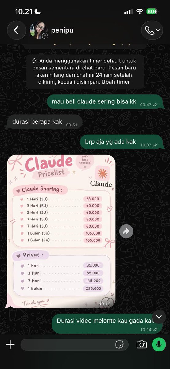 chewyz9ac's tweet photo. HATI" YA GUYS PENIPU dajjal gada adab, jelek banyak tingkah, ia ubah username dia @gwysimy HATI HATI GUYSS https://t.co/Yi0U3zGTVT