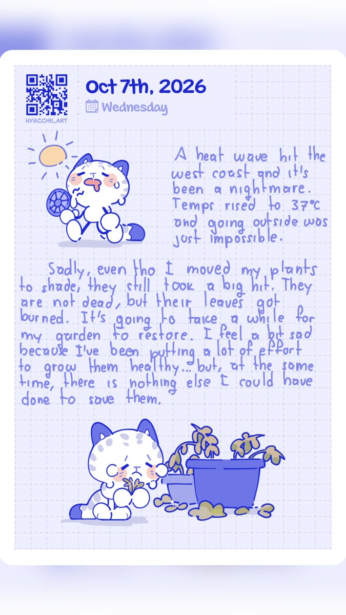 nyacchii_art's tweet photo. Oct 7th, 2026
#Diary https://t.co/xTqxi8ViKl