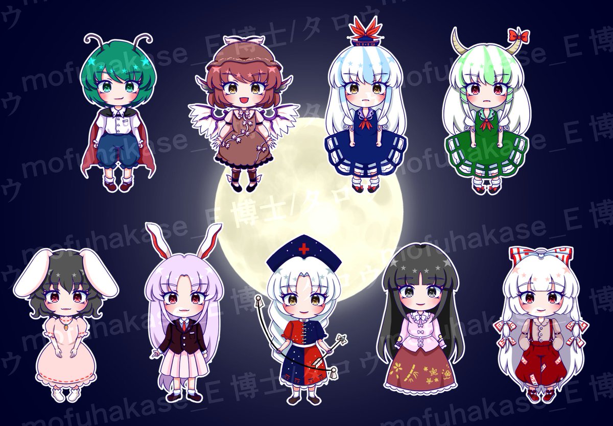 mofuhakase_E's tweet photo. 永夜抄はいいぞ　#touhouproject  #東方Project https://t.co/FhcJKJ5Bky