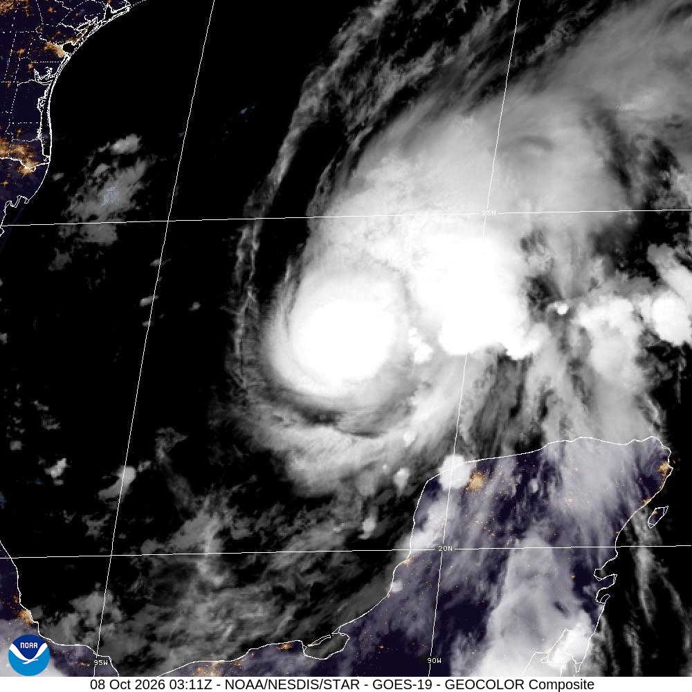NHC_Atlantic's tweet photo. 1030 pm CDT -- Air Force Reserve Hurricane Hunter Aircraft indicate that Isaias has become a hurricane with maximum sustained winds of 75 mph. The minimum central pressure is down to 982 mb.

Tropical Cyclone Update: https://t.co/TwSzBidP7e https://t.co/i4dyuSrLaF