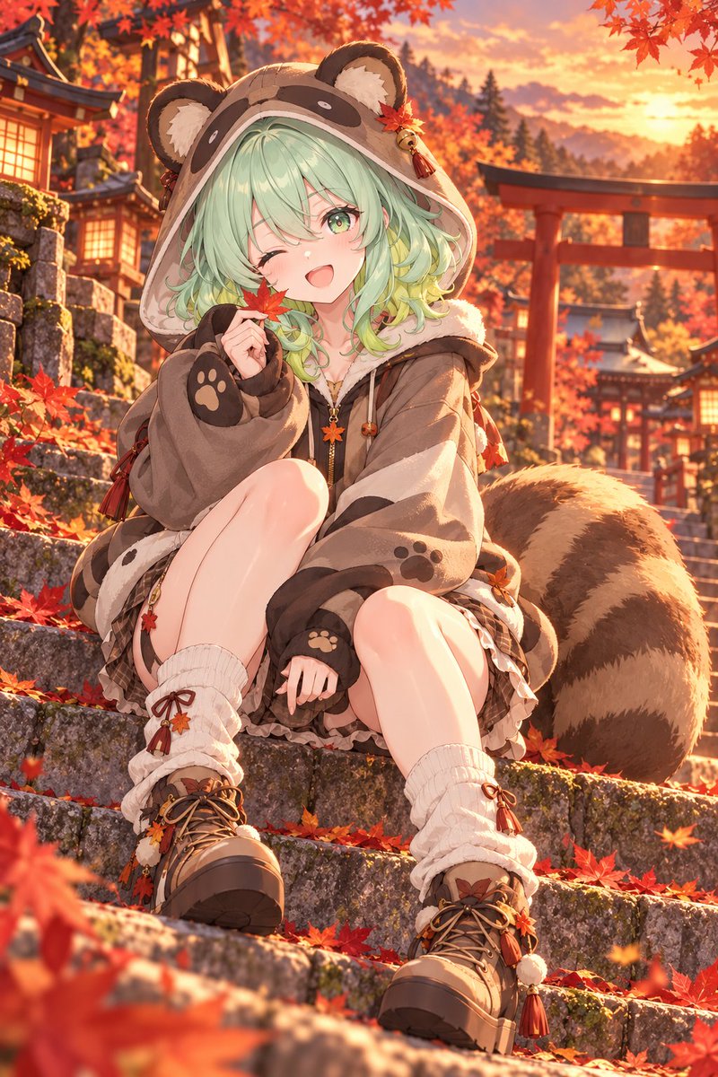 minahuzuki's tweet photo. #るん衣装プロンプト

るんちゃんさんプロンプトお借りしました
たぬき可愛いですねー https://t.co/cSjeo8vjPf