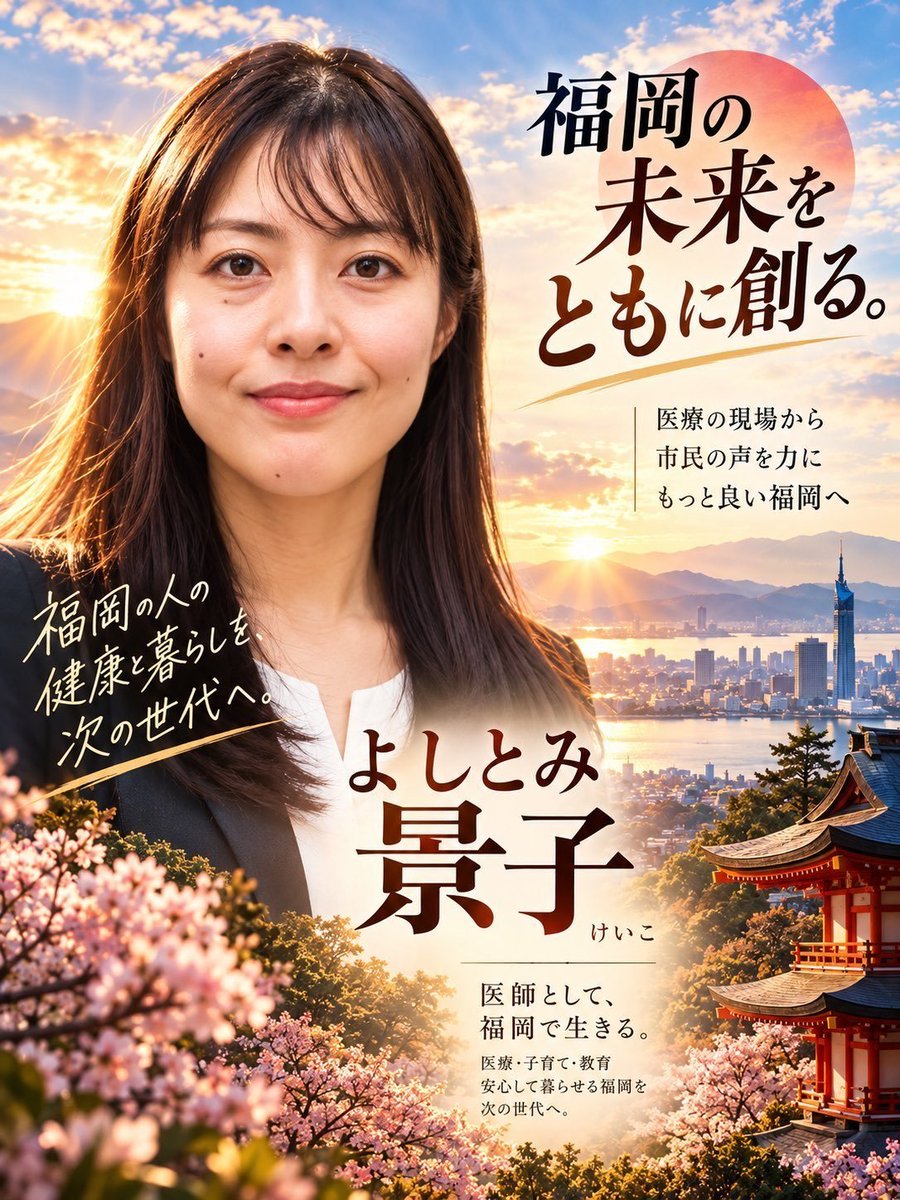SABBAT443's tweet photo. 【参政党支持者の皆様】
　
回覧板です😊✨🍊

福岡の未来のために立ち上がってくれた
🟠よしとみ景子さん🟠

まだまだまだまだ足りません
皆の力で押し上げましょ‼️✊

【@yoshitomi3keiko 】をフォローしてみんなで応援だあ‼🤝🍊🇯🇵

#福岡市 #よしとみ景子 https://t.co/7OWHOx2hoX
