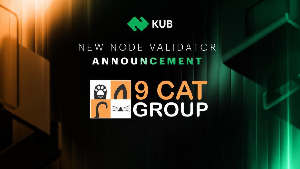 KUBChain's tweet photo. We are thrilled to announce that @9CATGROUP has officially joined KUB Chain as its newest Node Validator!

9 CAT Group is a Web3 powerhouse accelerating blockchain innovation across Asia, connecting creators, builders, and brands through incubation, events, community, and strategic collaborations to drive real-world impact.

With 9 CAT Group joining the validator ecosystem, we are taking another step toward strengthening the security, decentralization, and continued growth of KUB Chain, while expanding connections across the broader Web3 ecosystem.

Welcome 9 CAT Group to the KUB Ecosystem! 💪