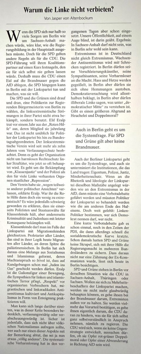 marcfriedrich's tweet photo. Warum @dieLinke nicht verbieten? 

@faznet 

https://t.co/7Sksr5xPjg https://t.co/dF8HMuHjiP