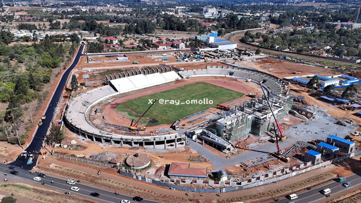 ray_omollo's tweet photo. As Kenya prepares to host the 2027 Africa Cup of Nations (AFCON) and the 2029 World Athletics Championships, investment in sports infrastructure is gathering pace to deliver world-class facilities for major international competitions. 

The 2029 World Athletics Championships will be the first edition of the flagship global athletics event to be staged on African soil.

The ongoing upgrade of Kipchoge Keino Stadium in Eldoret forms part of these preparations, positioning the facility as a key training base and alternative match venue for AFCON 2027 while strengthening Eldoret's standing as a global athletics hub.

Construction has advanced significantly, with major structural works and supporting facilities progressing towards completion. 

The upgraded 15,000-seat stadium features CAF-compliant infrastructure, including floodlights, modern media facilities and international-standard changing rooms.

The facility will also host this year's Mashujaa Day celebrations on 20 October, adding to its role as a major sporting and public events venue. 

The State Department for Internal Security and National Administration views the investment as part of broader efforts to create safe and productive spaces for young people, support livelihoods and harness sport as a driver of socio-economic growth. https://t.co/kKs65GQvFE
